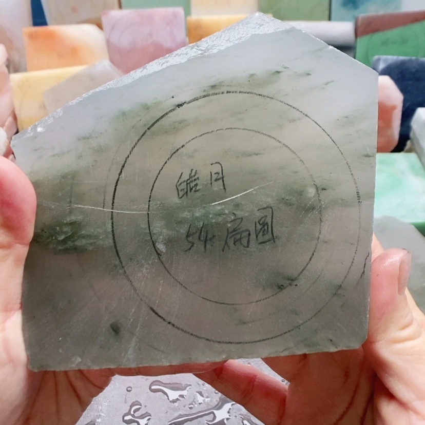 【闪购商品】石英质玉手镯未镶嵌皓**空定制加工