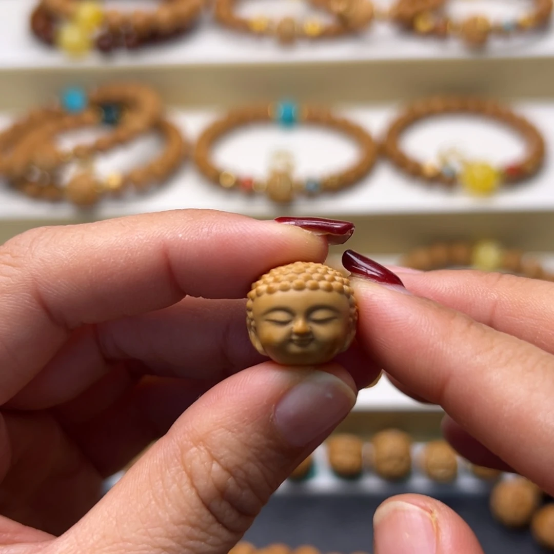 猴头核桃吊坠宝宝佛17