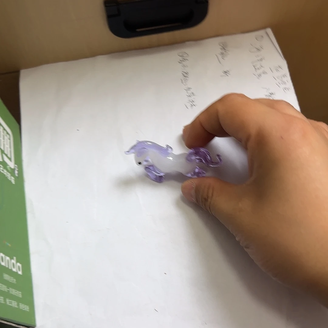 琉璃手工艺品云*紫马