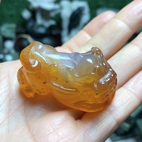 未镶嵌玛瑙/玉髓珠宝半成品