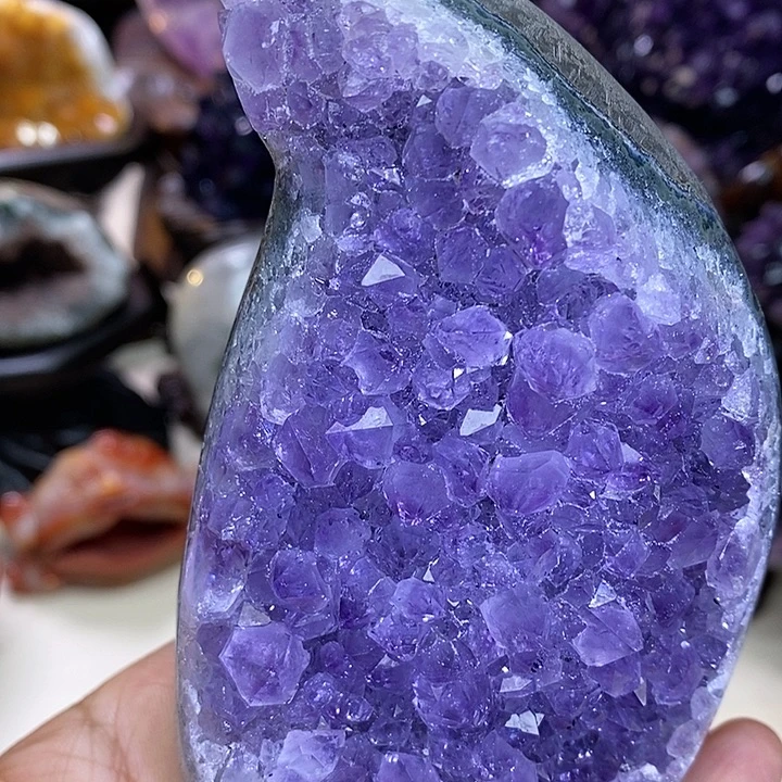 大型摆件（非配饰）紫晶未镶嵌