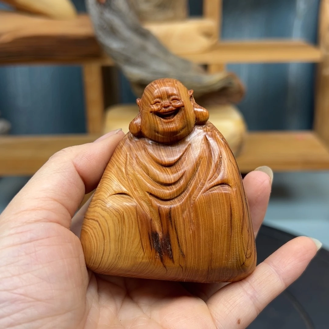 木?**?崖柏木摆件手把件
