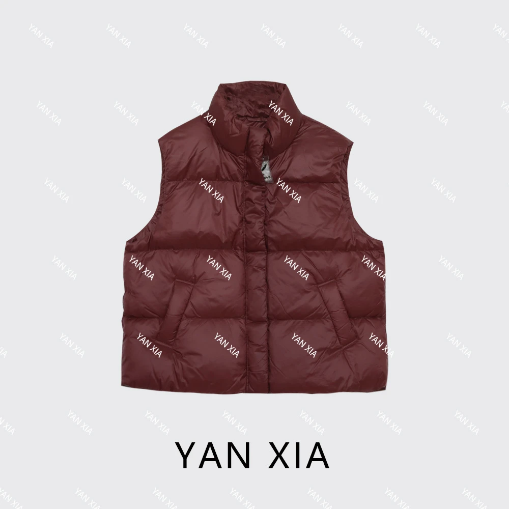 “小暖炉马甲”  新国标90白鸭绒加厚马甲   23-417