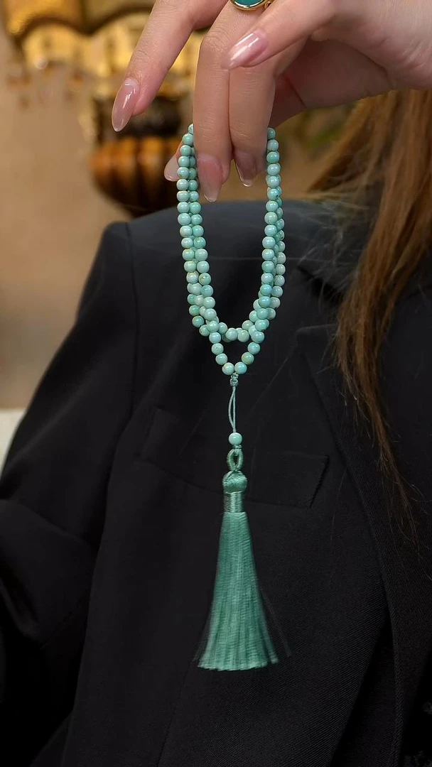 【婧婧精选】臻品 · 原矿绿松石DIY项链 多样性发