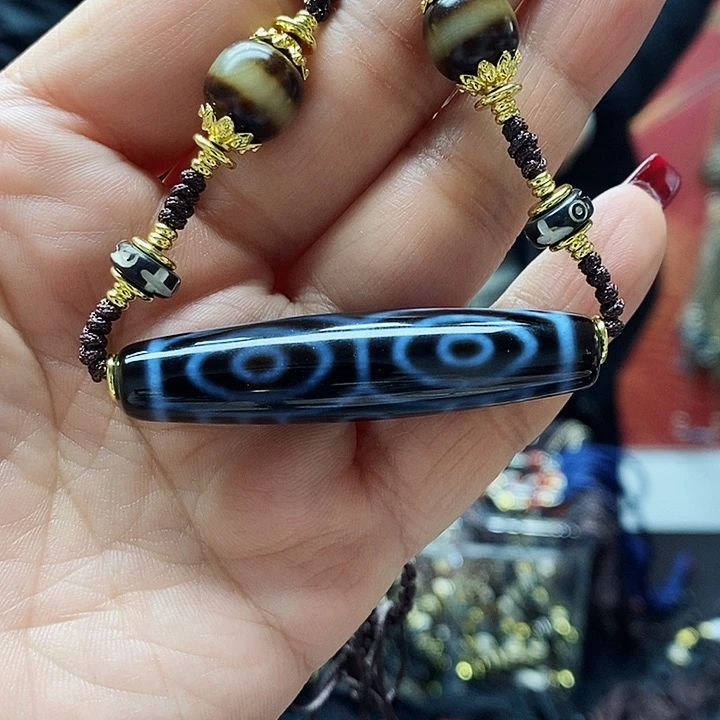 玛瑙/玉髓颈饰合金
