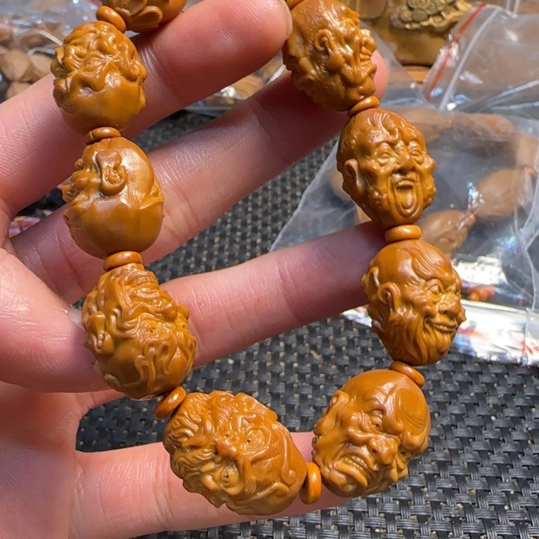 橄榄核手串/手链双面罗汉