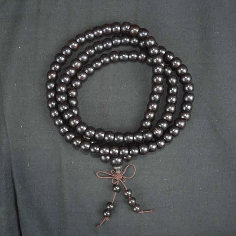 黑檀男女款佛珠手串108卡8 038（无礼盒）