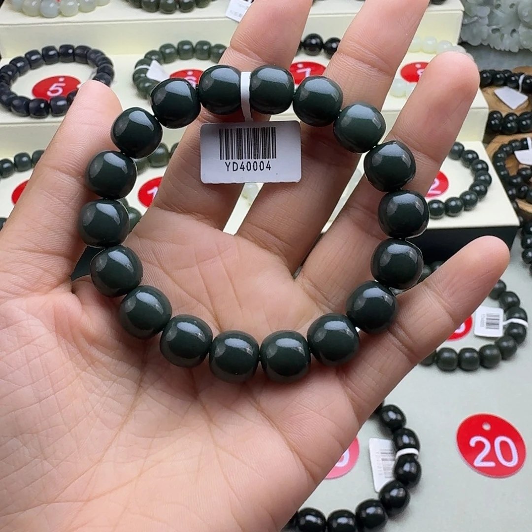 和田玉未镶嵌手串