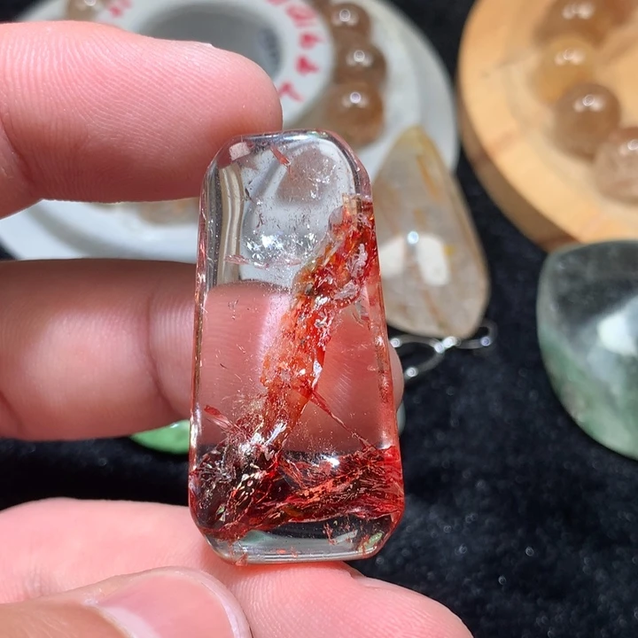 温***ᐝ吊坠(不含链)水晶未镶嵌