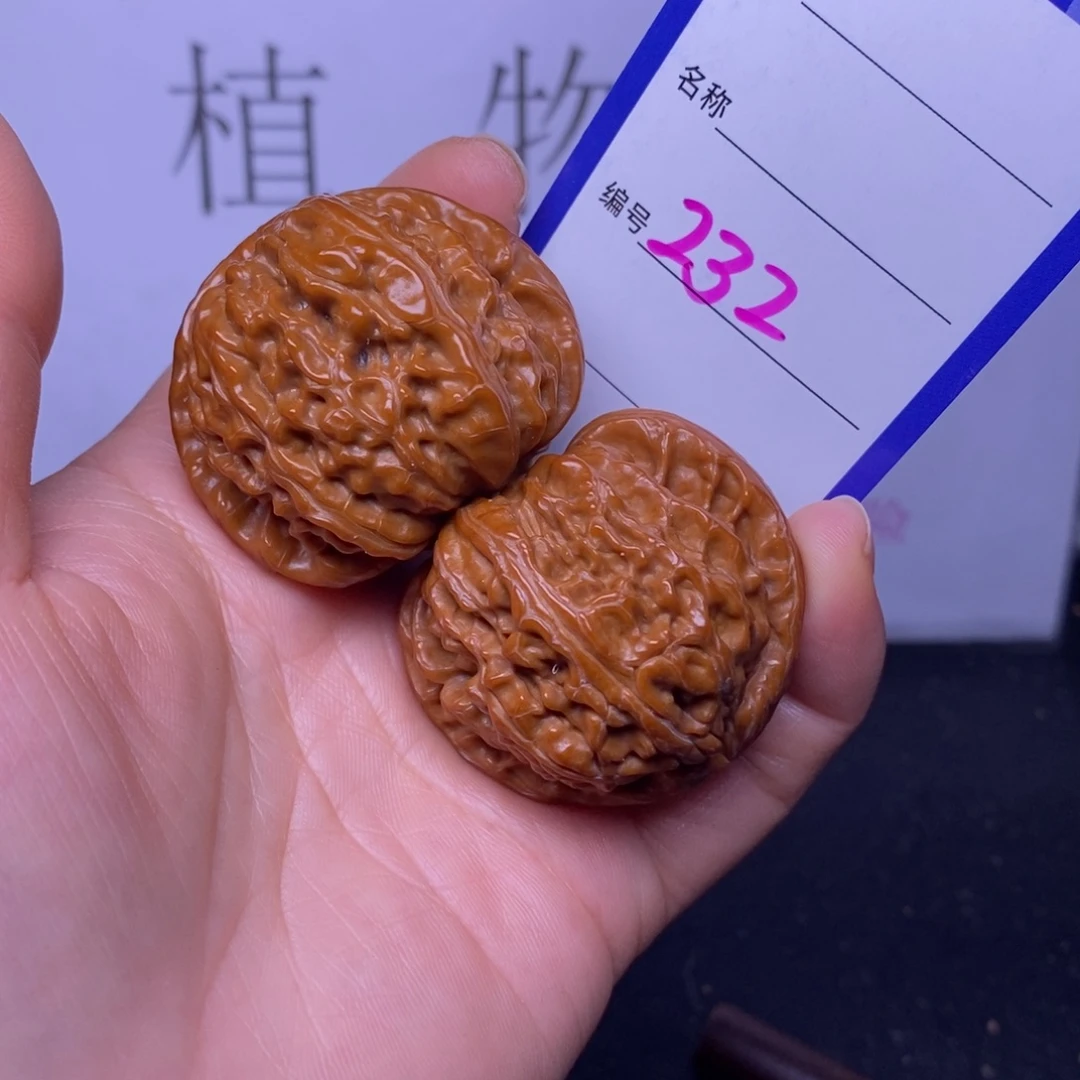 把件文玩核桃232/41白狮子