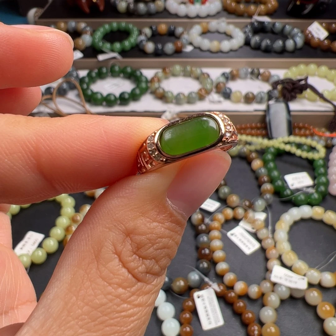 和田玉手链未镶嵌