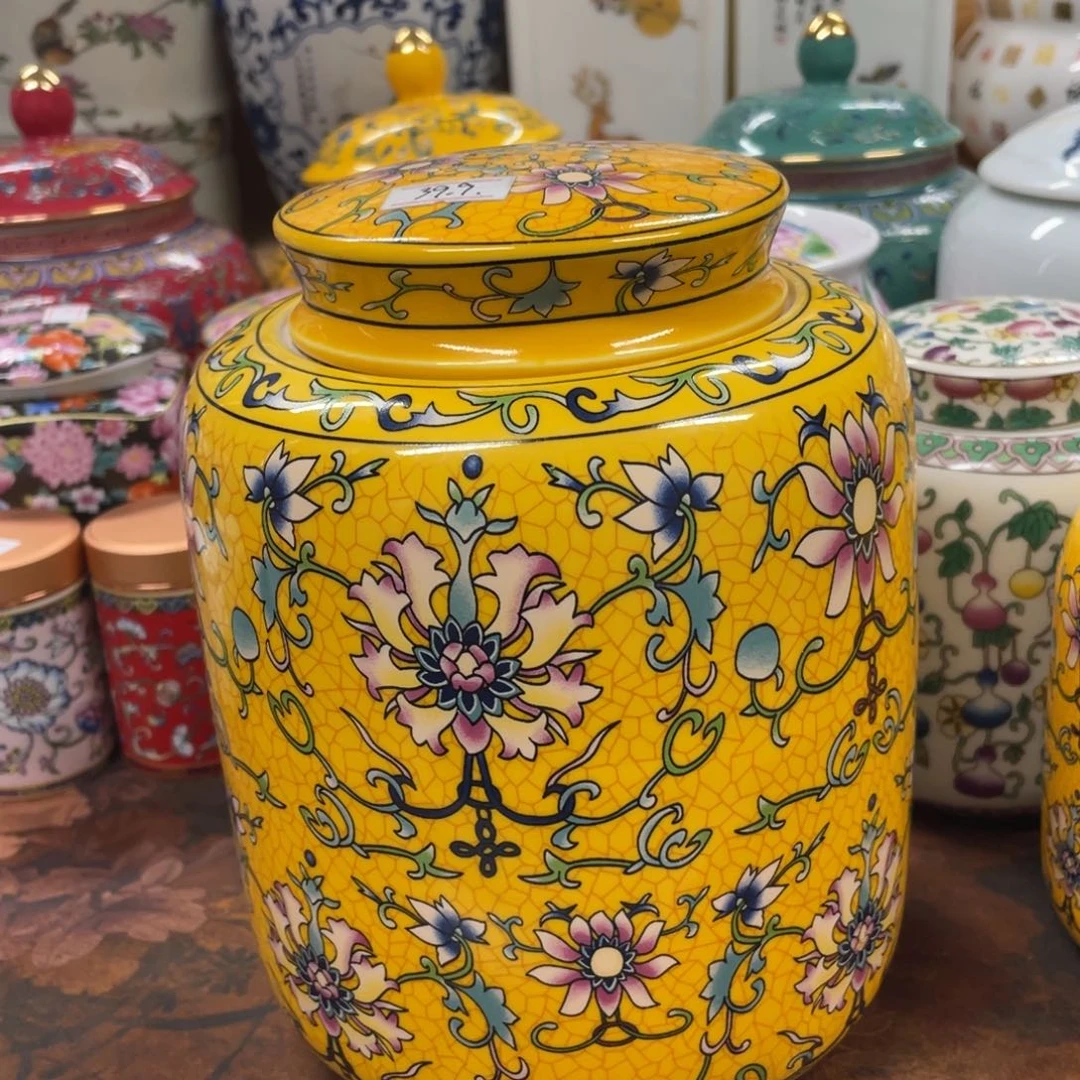 摆件茶叶罐密封罐