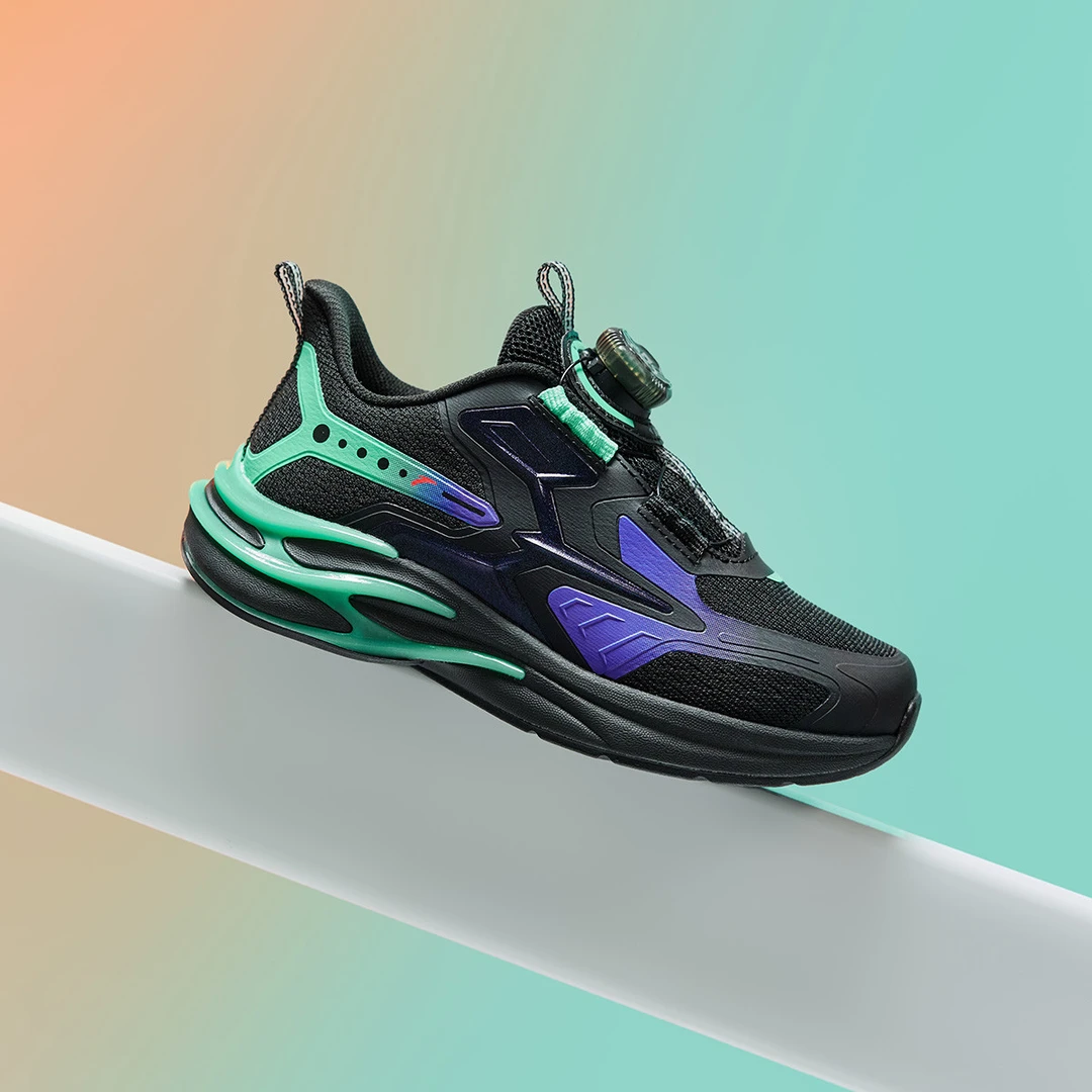 【赤焰5.0】安踏儿童潮酷机甲跑鞋新款透气舒适防滑耐磨轻便运动鞋