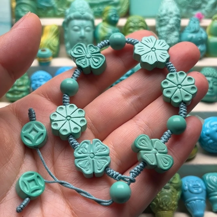 精工雕刻小花朵单圈