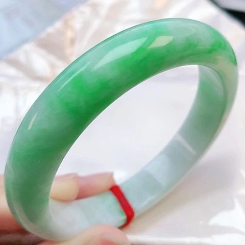 未镶嵌手镯翡翠57圈口882571