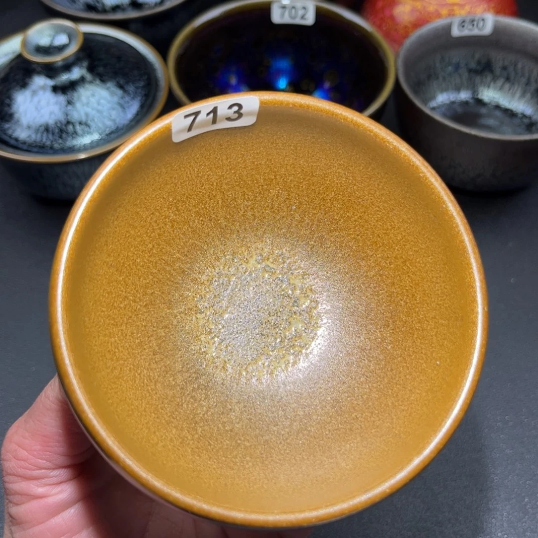 茶盏713 建盏单盏太好看了吧……