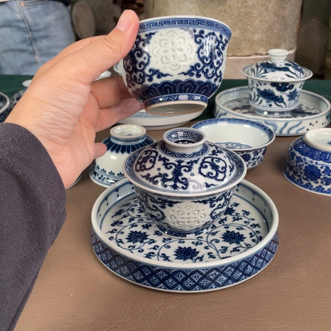 景德镇陶瓷手工手绘
