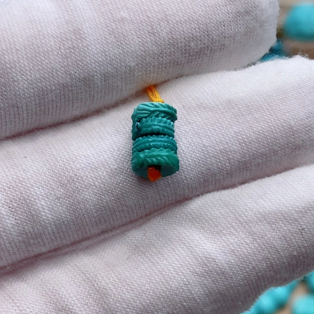 绿松石未镶嵌珠宝奇石6.1mm