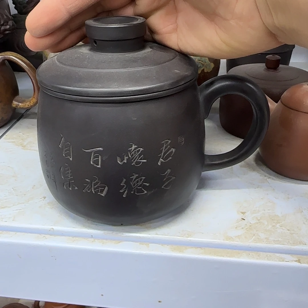 茶壶紫砂宜兴紫砂壶瑕疵处理