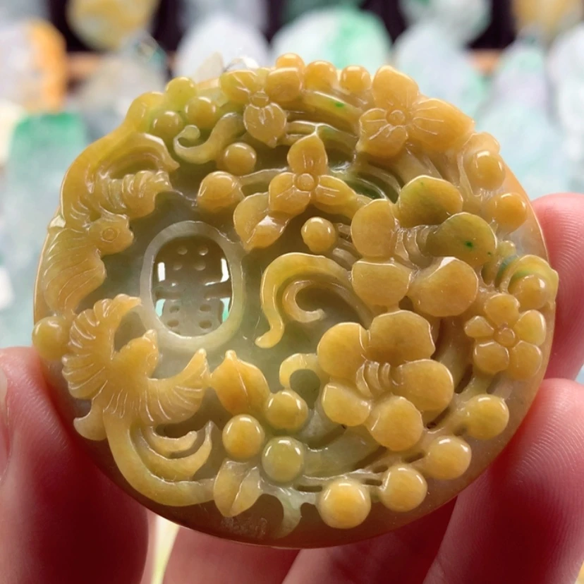 【闪购商品】翡翠吊坠(不含链)未镶嵌