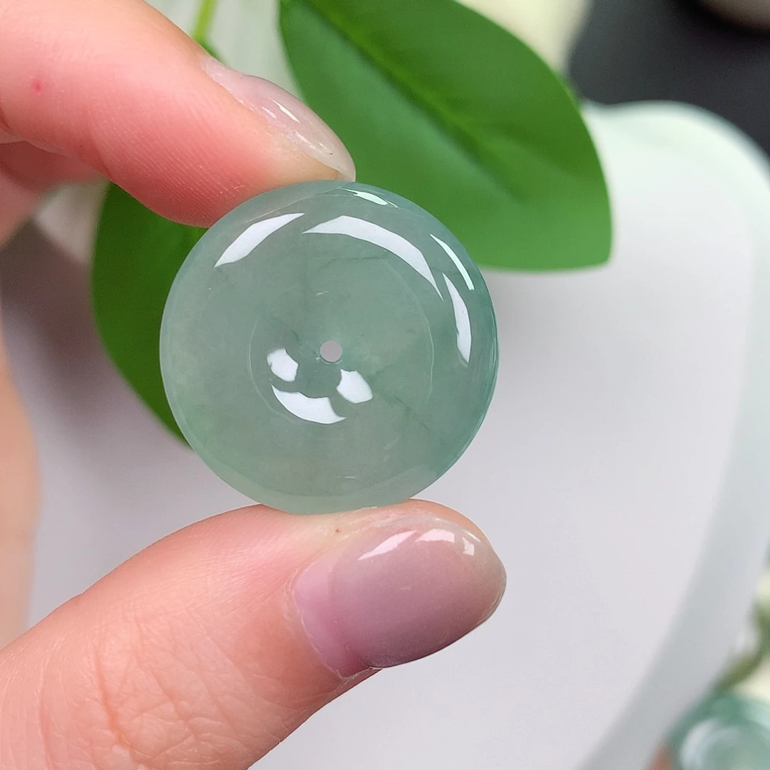 颈饰未镶嵌翡翠106:23.1-5.1mm