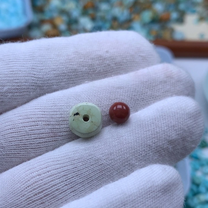 绿松石未镶嵌珠宝奇石