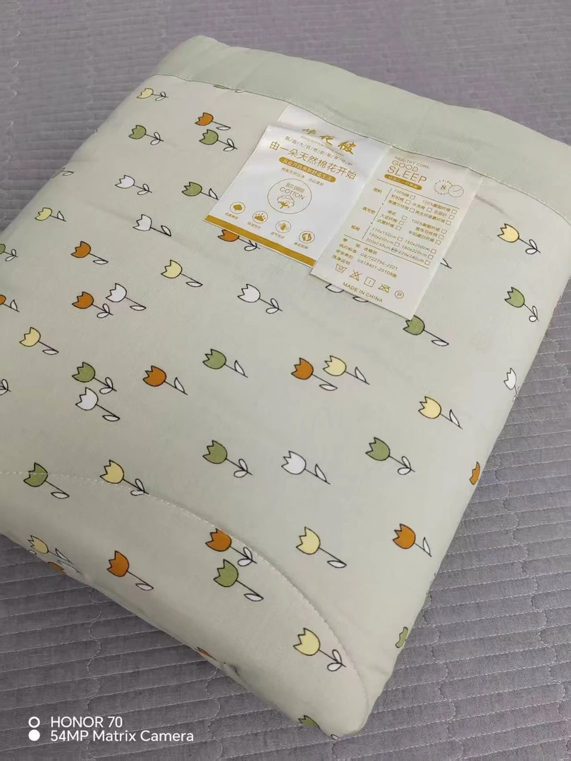 新疆纯棉花夏被空调被夏凉被