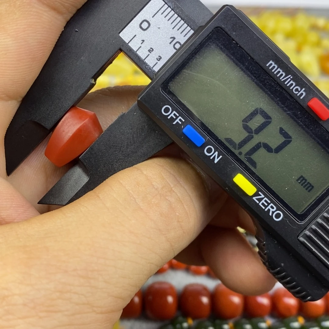 南红玛瑙未镶嵌三通9m