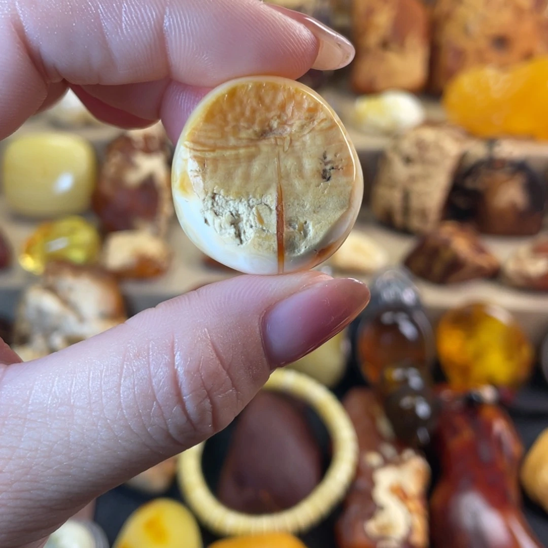 裸石琥珀未镶嵌天然蜜蜡