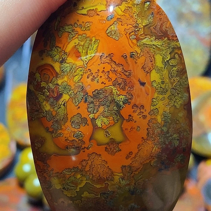 叶***一玛瑙/玉髓未镶嵌战国红