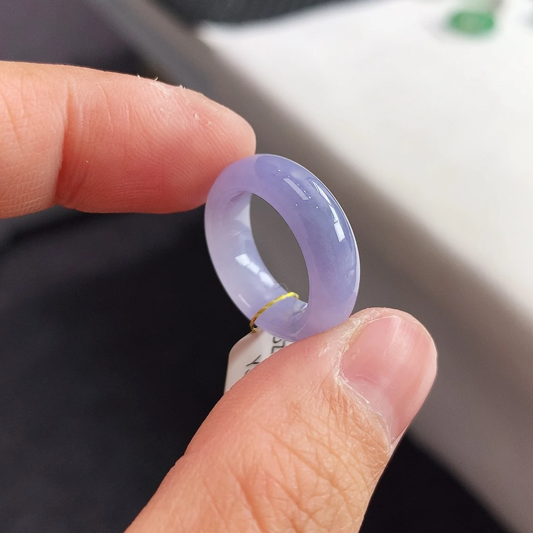 翡翠未镶嵌戒指6号