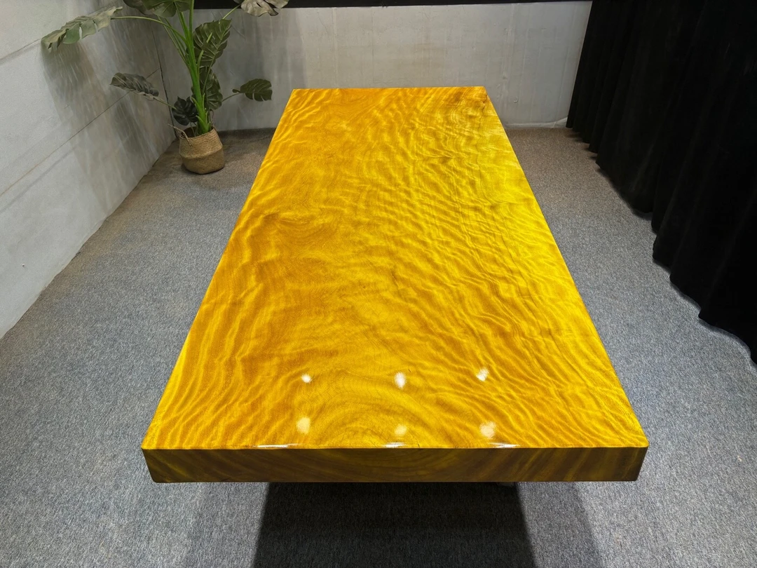 非洲大叶N 实木大板 全方 208*90*10配三脚架 运费到付