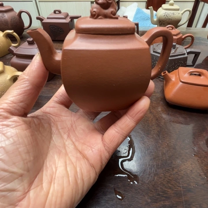 茶壶紫砂朱泥微瑕福利130c c