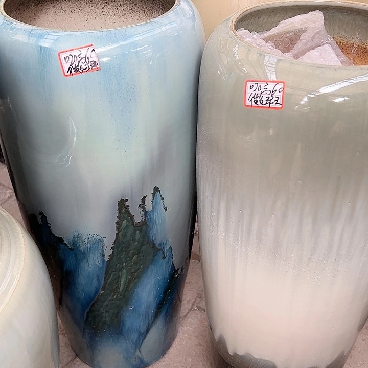 晚*秋景德镇精品花盆栽适合盆