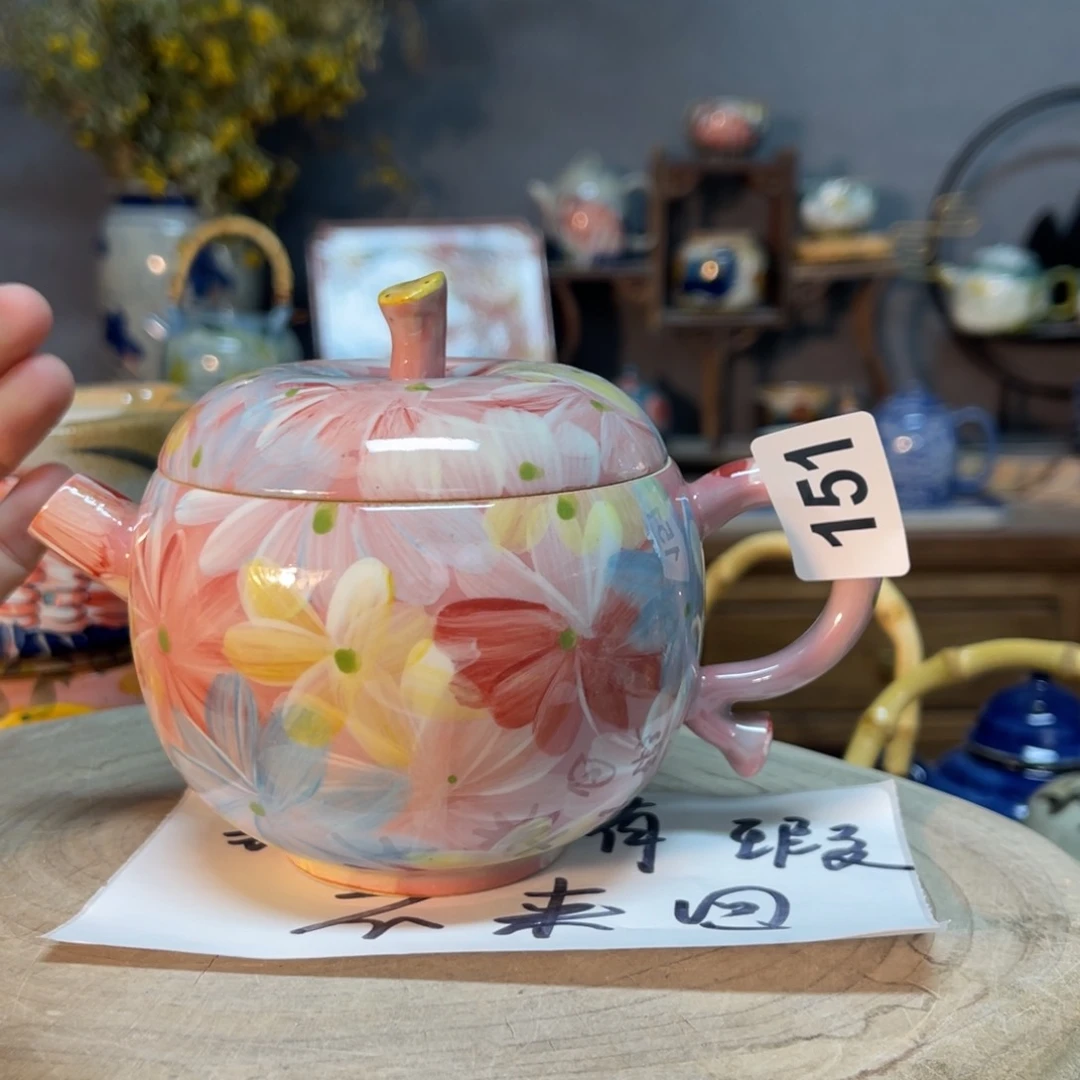 杯素浅陶瓷手工手绘