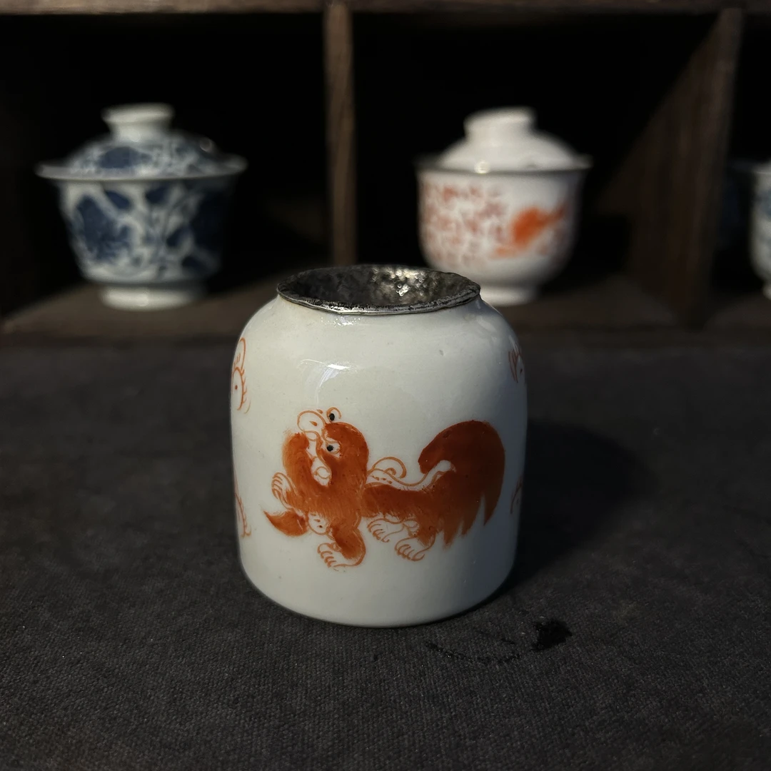 圆柱形太师少保小水盂