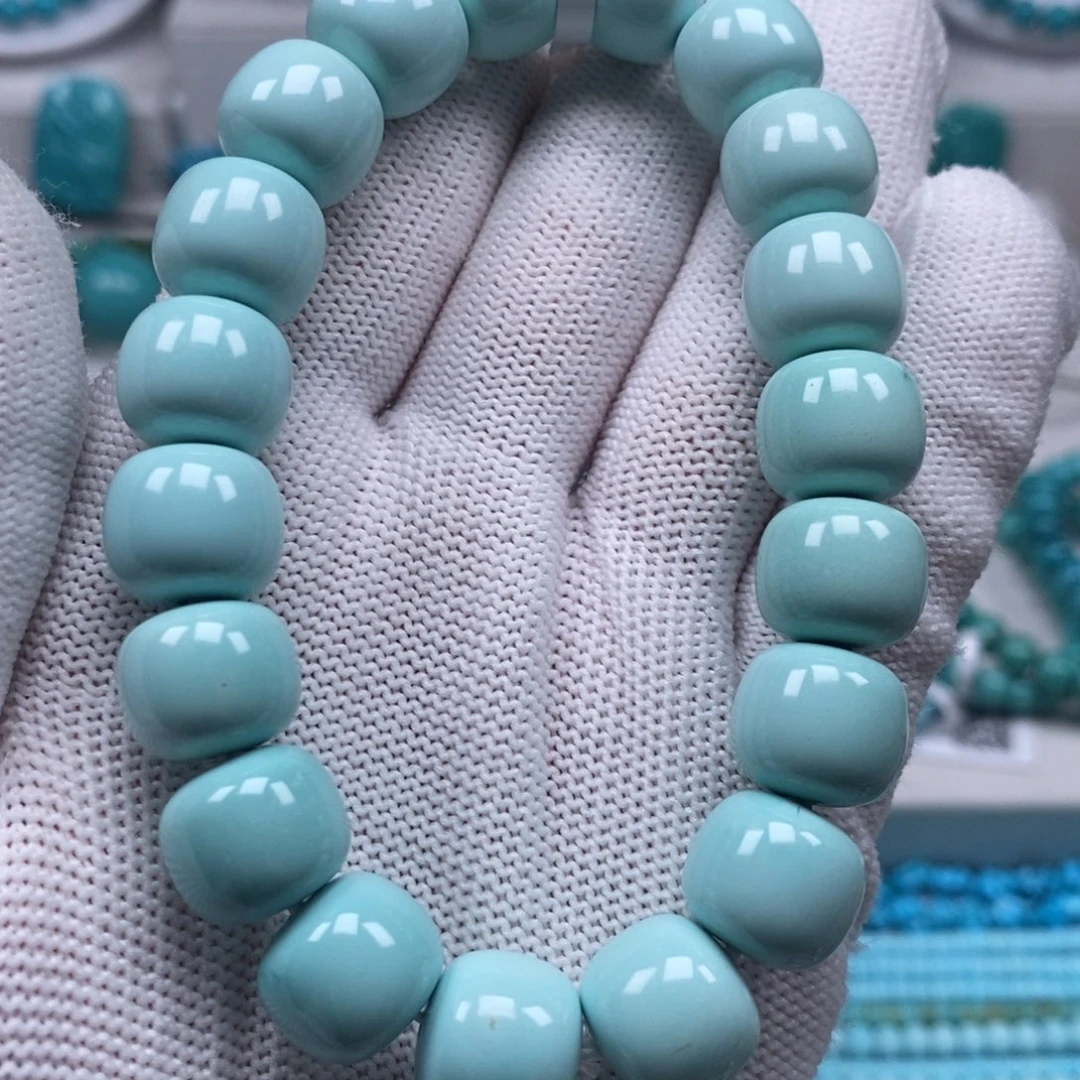 绿松石未镶嵌原矿纯干料绿松石