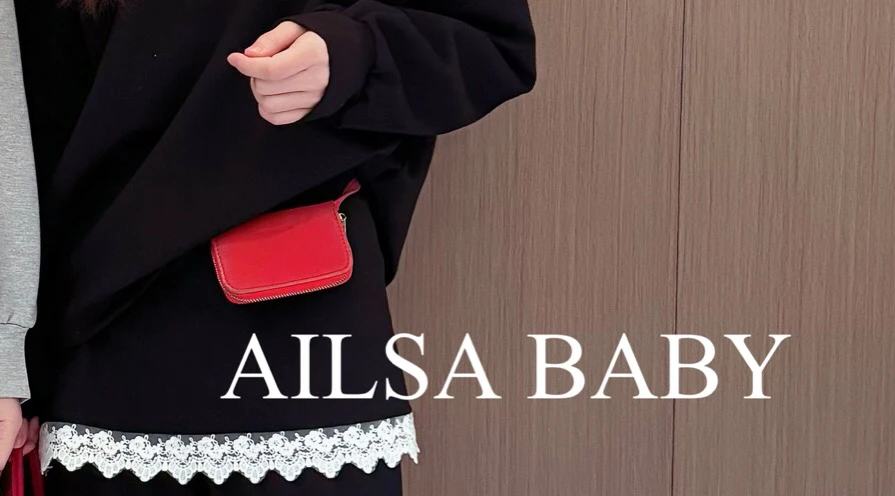 【AILSABABY】欧货自留款黑色腰包insA/21005A