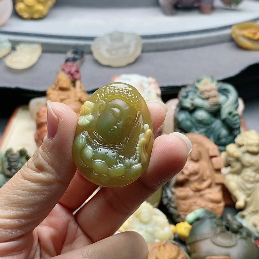 【闪购商品】未镶嵌吊坠定制玛瑙