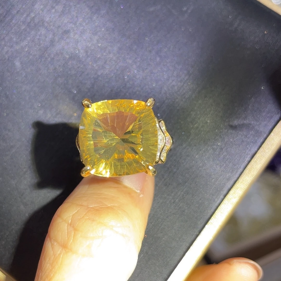 珠宝半成品银S925镶嵌水晶