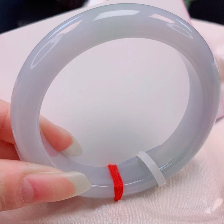 翡翠未镶嵌手镯54圈