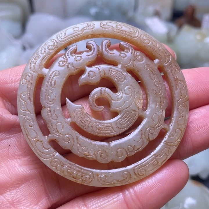 和田玉挂件未镶嵌