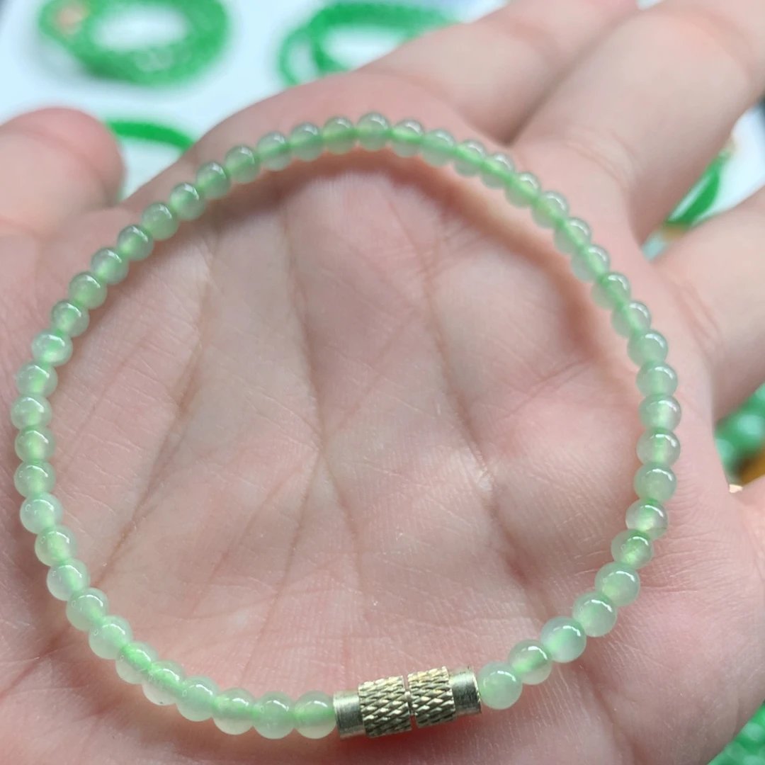未镶嵌手链翡翠翡翠