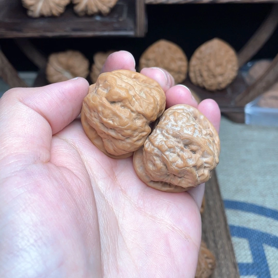 文玩核桃把件乃**也36蛤蟆头