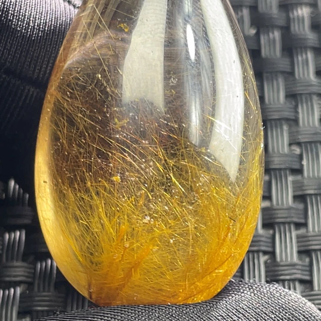 水晶天然水晶吊坠未镶嵌不***?