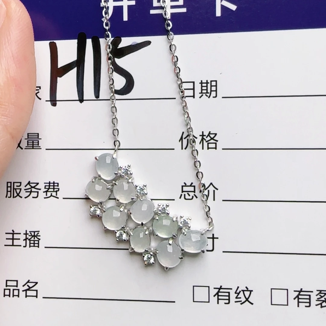 银S925镶嵌戒指翡翠