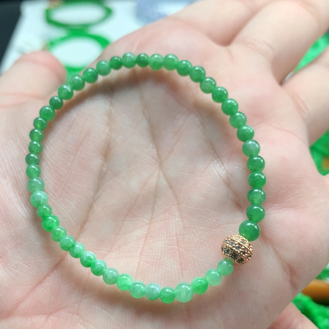 翡翠未镶嵌手链翡翠