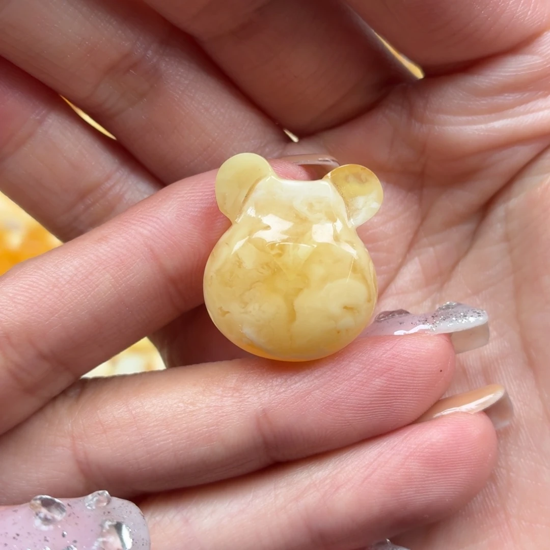 蜜蜡未镶嵌裸石蜜蜡