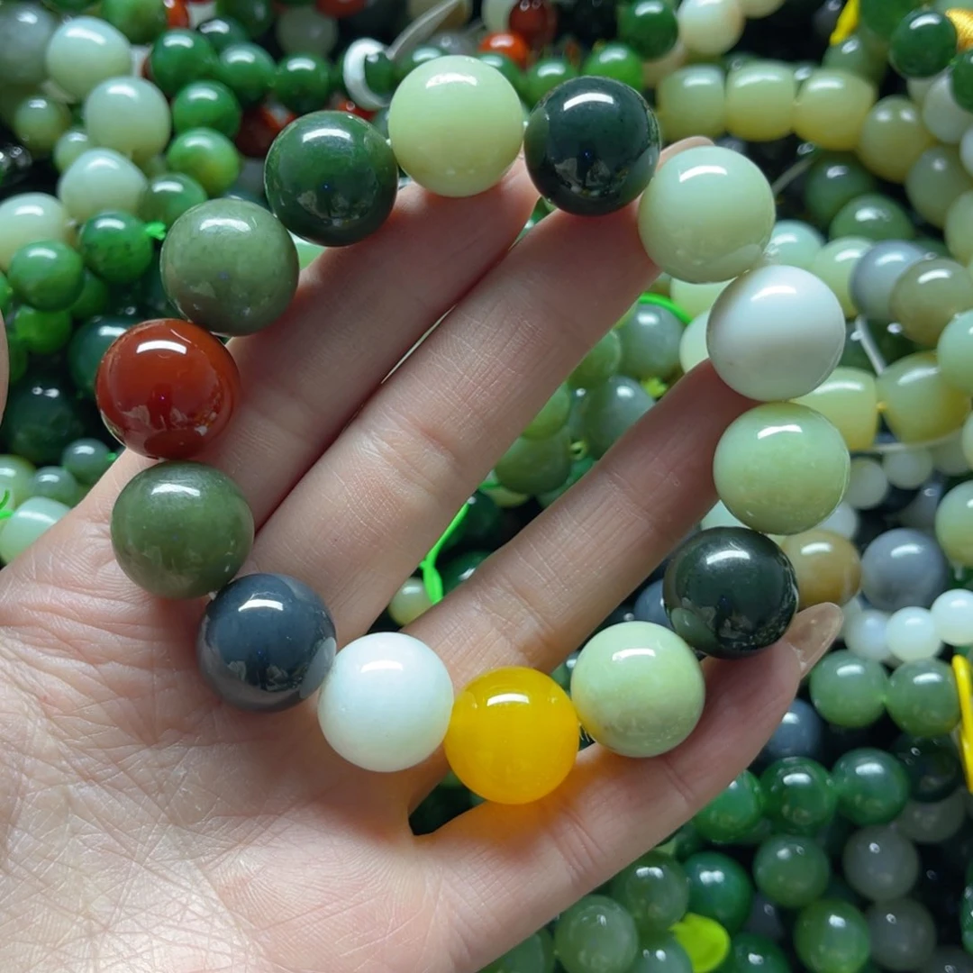 和田玉手串未镶嵌