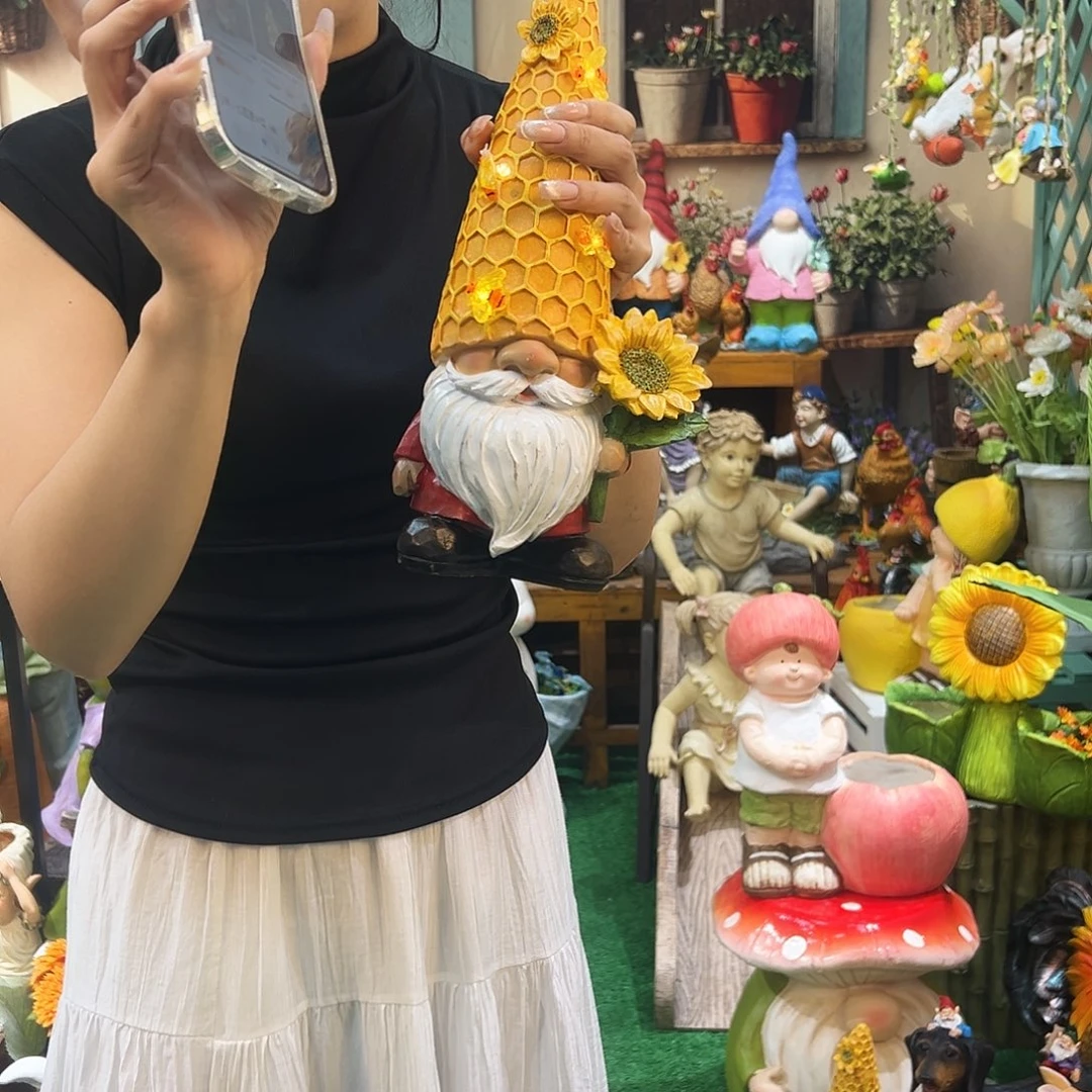 摆件花园摆件红红火火